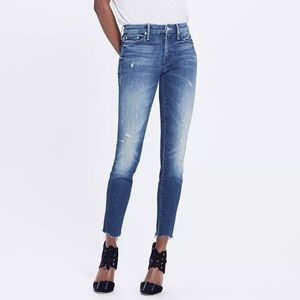Mother | the looker ankle chew jean